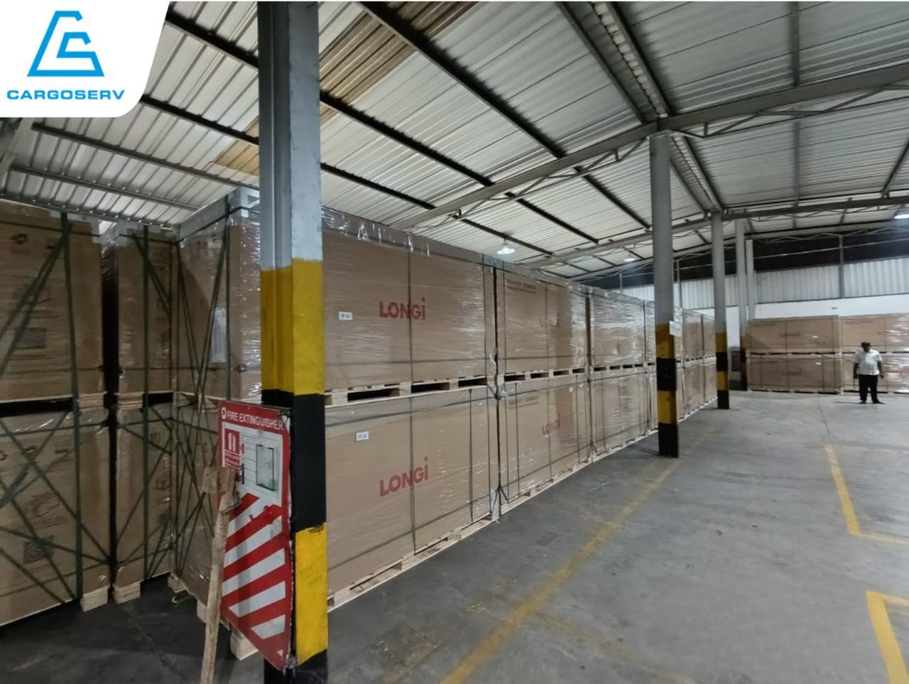 Solar project logistics view 4